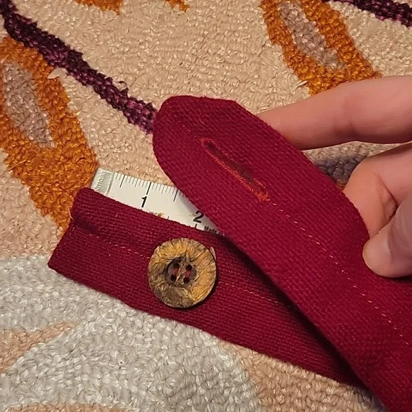 Vintage Red Pocket Dress - Picture 14 of 14